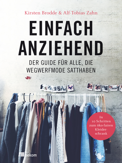 Title details for Einfach anziehend by Kirsten Brodde - Wait list